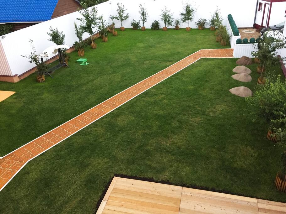 The view from the balcony of GH
