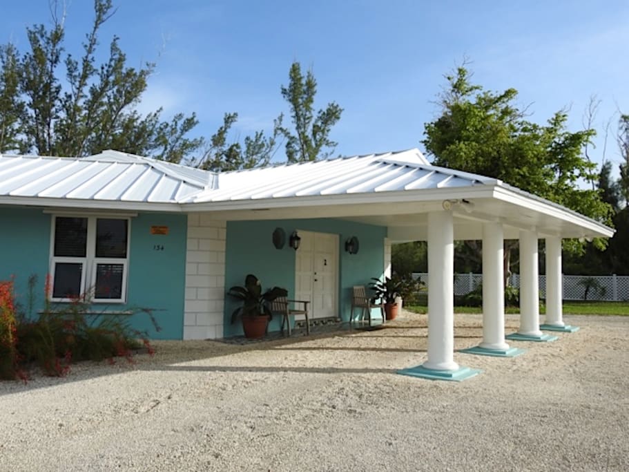 Eingang Bungalow Sea Gate House -
entrance Sea Gate House