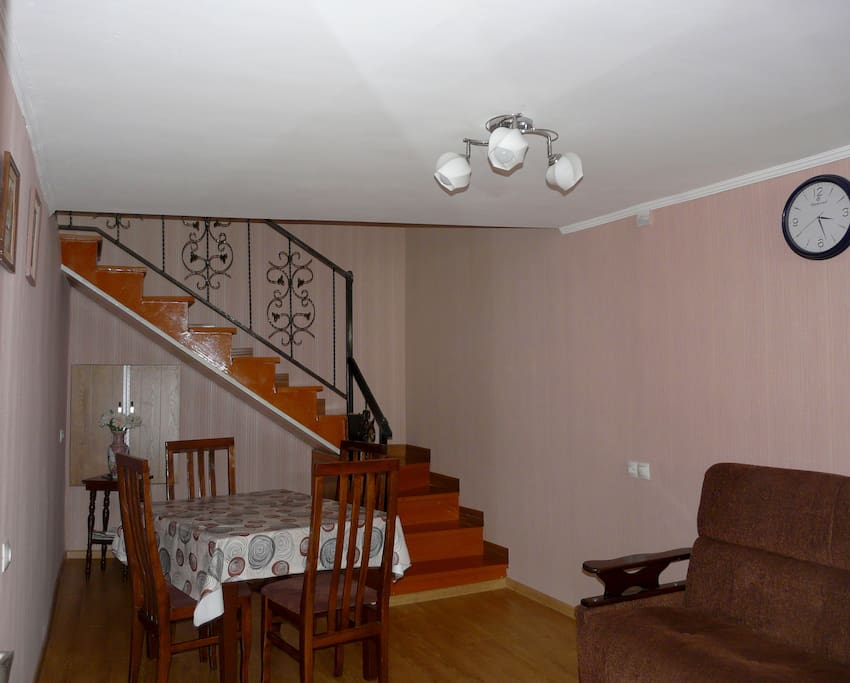 Common space on the first floor