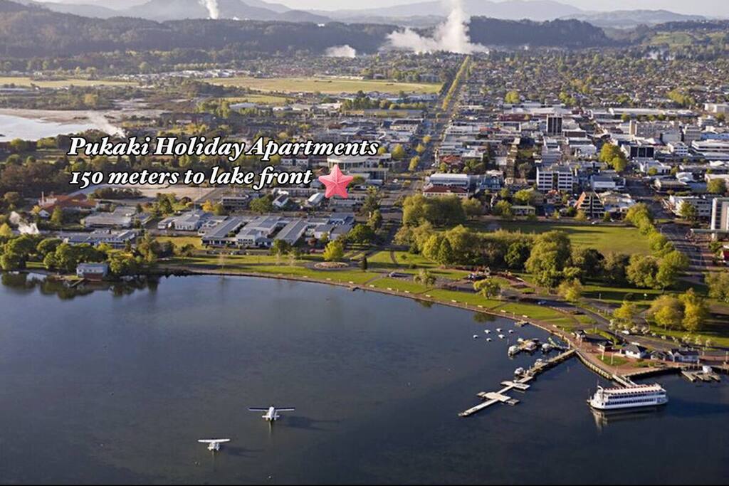Luxury Lakefront Apartment in Downtown Rotorua
