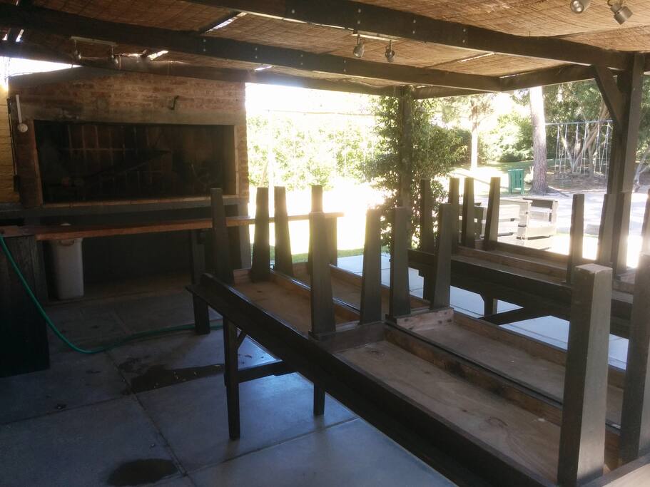 parrillero espacio común