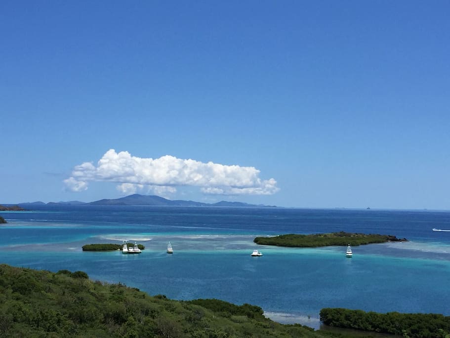Views of St. Thomas, Culebrita and Las Pelas