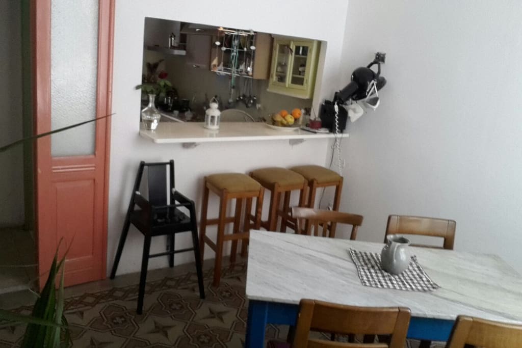 Salle à manger-cuisine