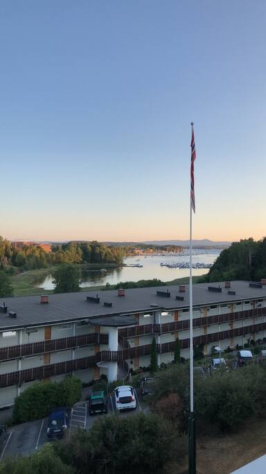 View from the balcony