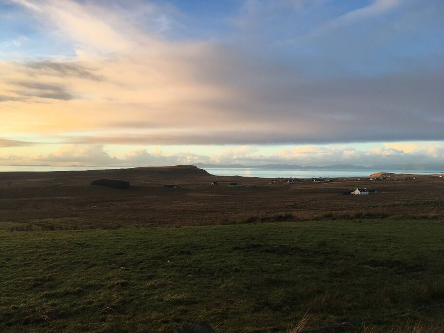 View from the front door