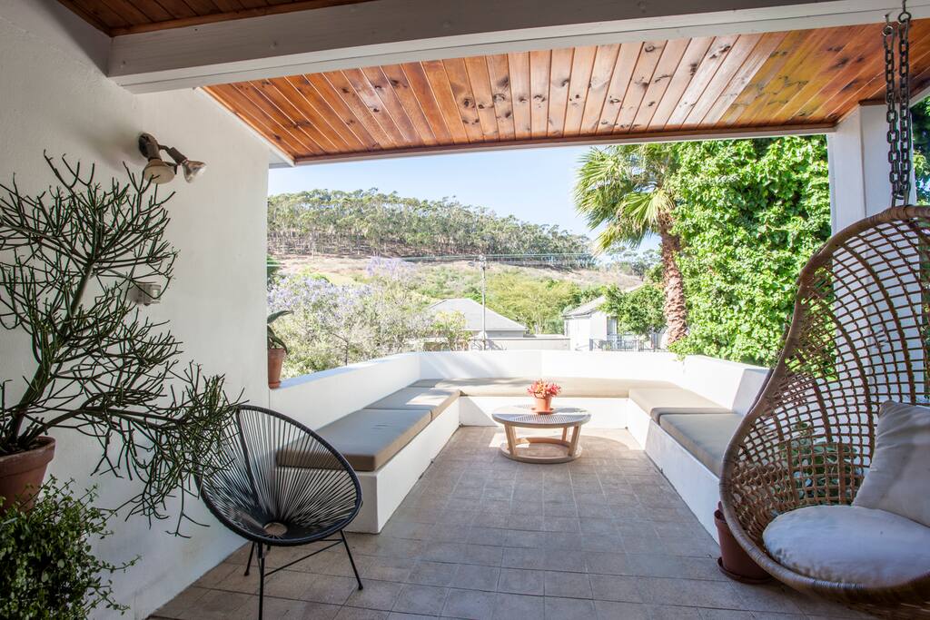 The veranda - looking out towards the front of the house