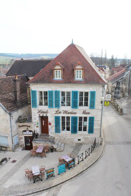 Façade de l'établissement