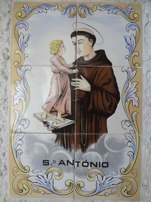 der heilige Sankt Antonio, die gute Seele des Hause