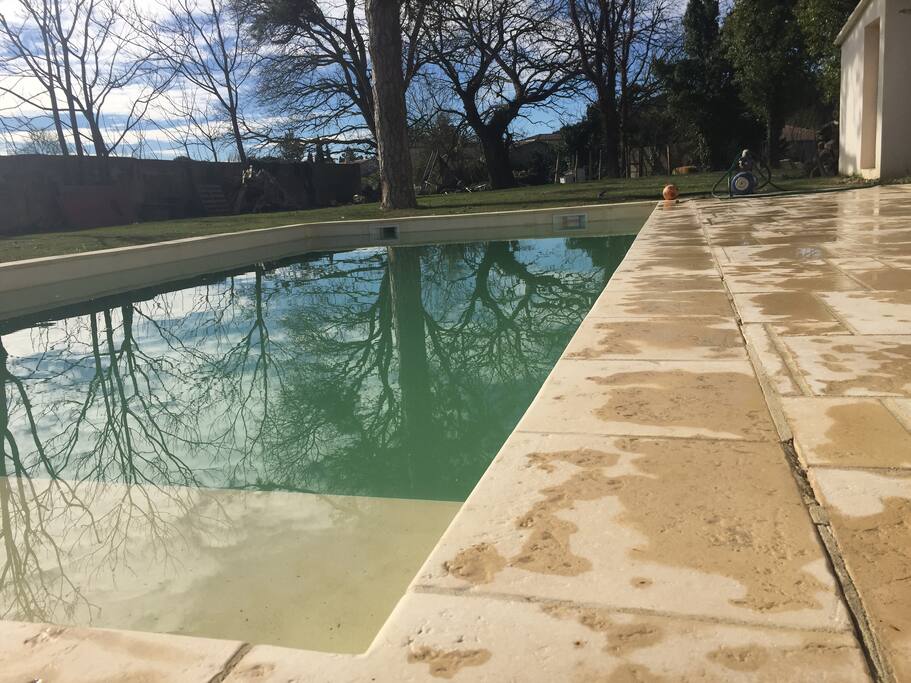 La piscine 10x5m