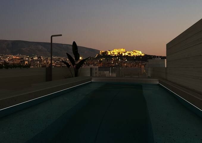 “Acro.Pool” Private Heated Pool w/ Acropolis View gallery image 4