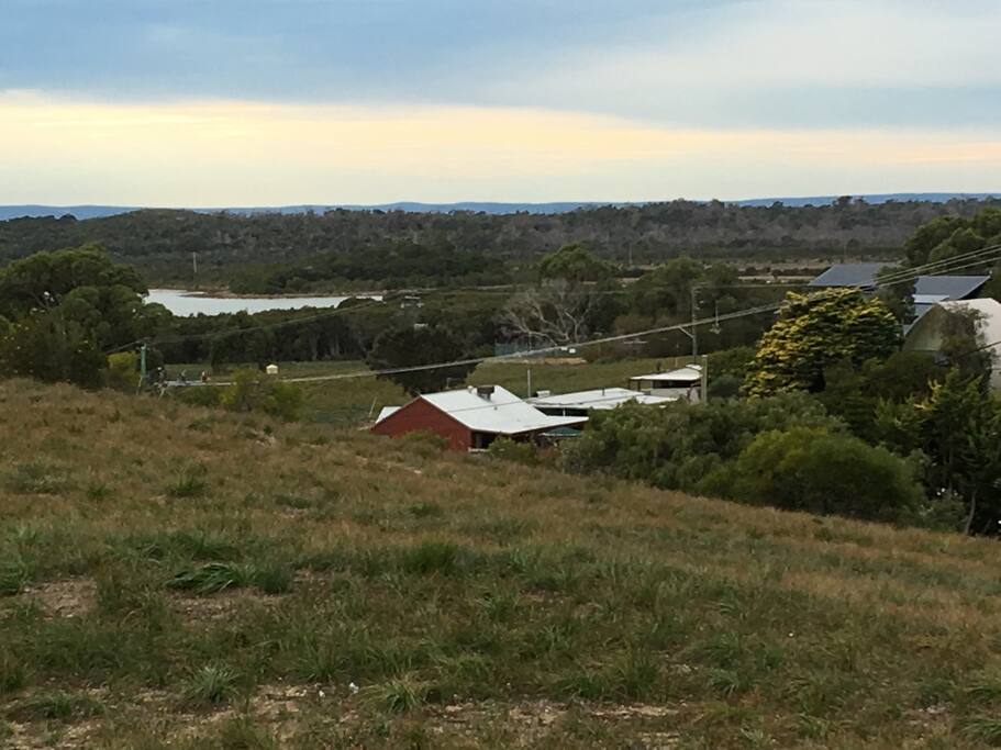 Township and lake view from Retro Vista front entrance