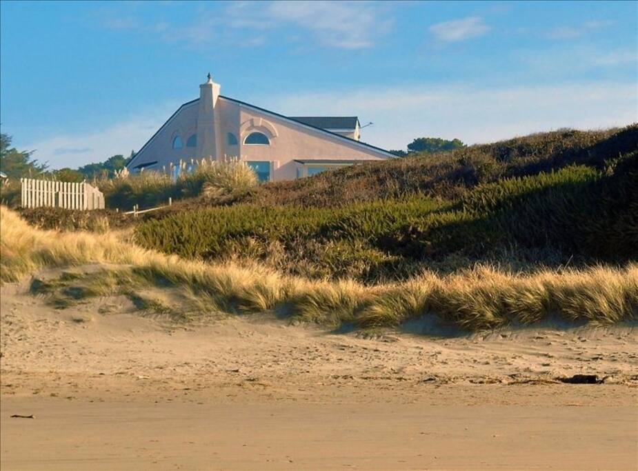 Front of House from Beach