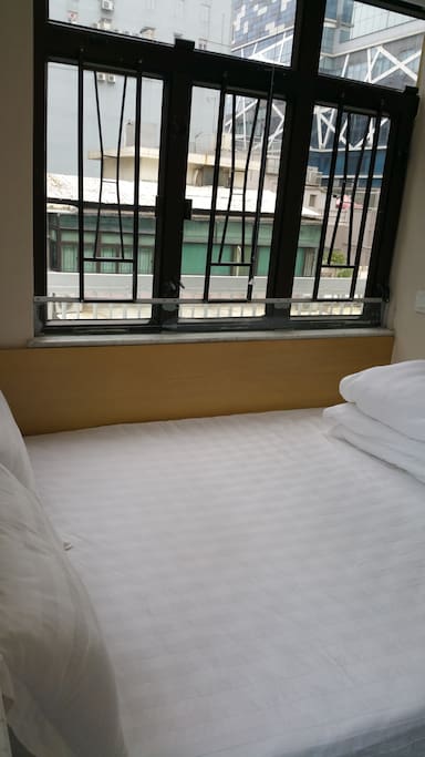 Bedroom (double bed, width 54 inches or 140 cms, with 6 inch thick Seahorse Brand Mattress! Room with balcony, superb view!