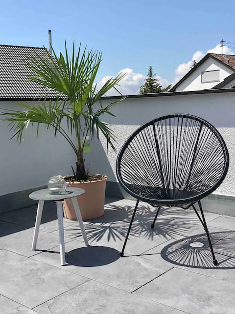 Top performing Airbnb: Lake breeze vacation home with sunny roof terrace in Uhldingen Mühlhofen