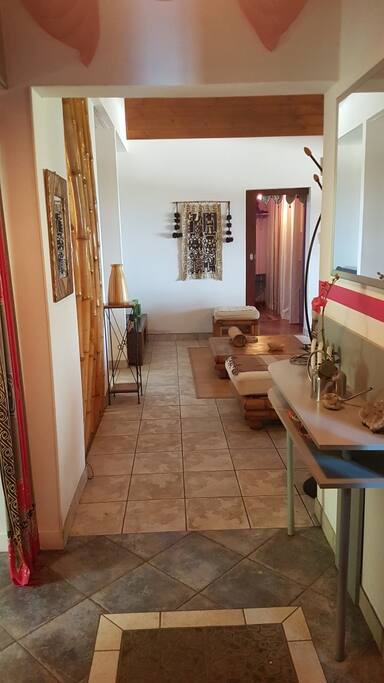 Halll d'Entrée, Villa NAMASTE, Bois de Nèfles, ST PAUL, Ile de la Réunion