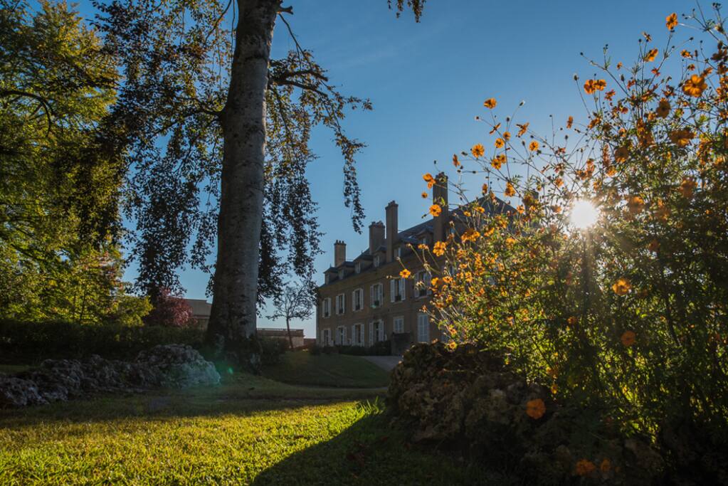 Plein soleil dans le parc de La Cimentelle