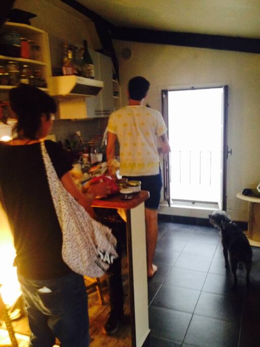 Coin cuisine ouverte