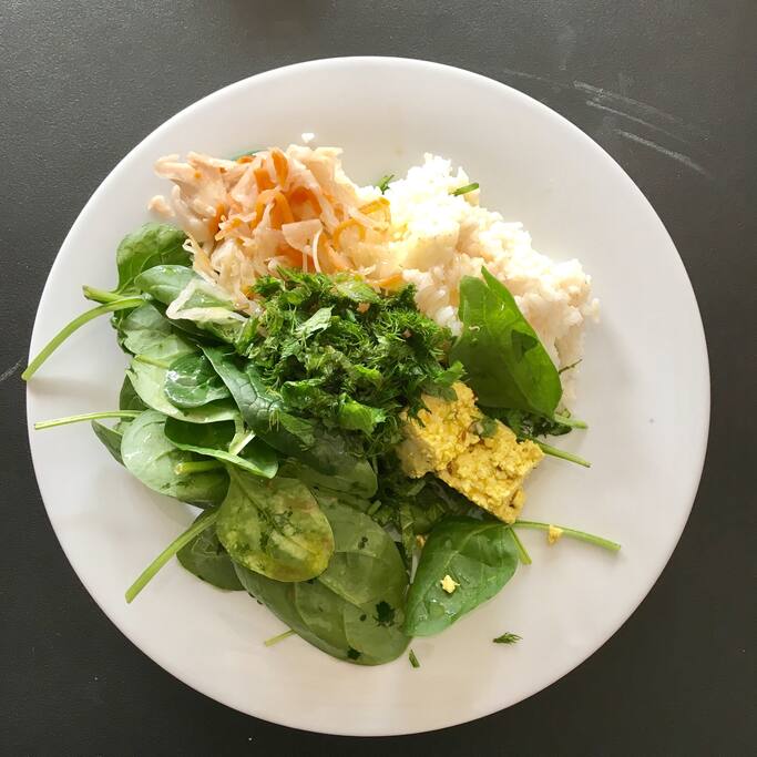 si vous le souhaitez un délicieux repas vegan