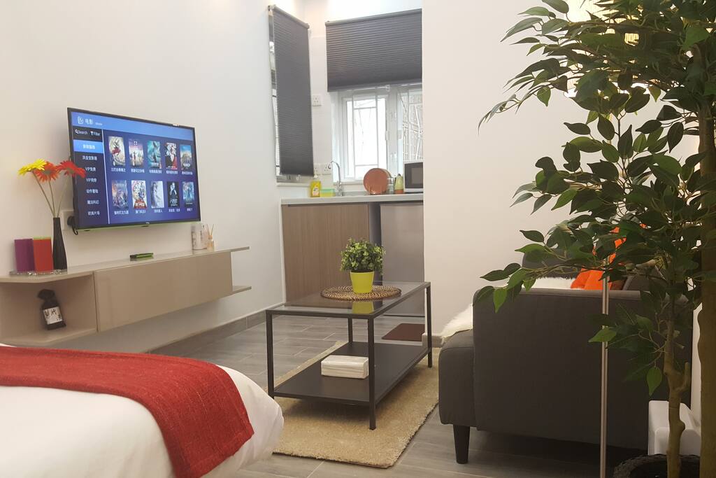 Spacious, modern, elegant, colorful and plenty of lights, you will feel like at home