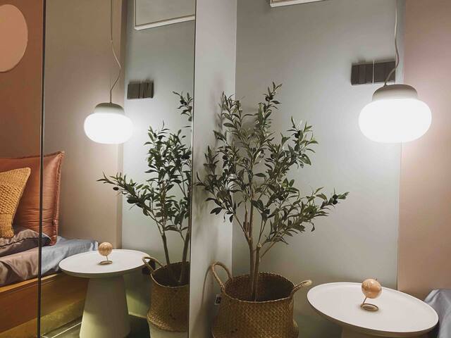 【瑶池】高层海景浴缸/戴森吹风/TOTO智能座便器/乳胶床垫/梦镜-近五四广场