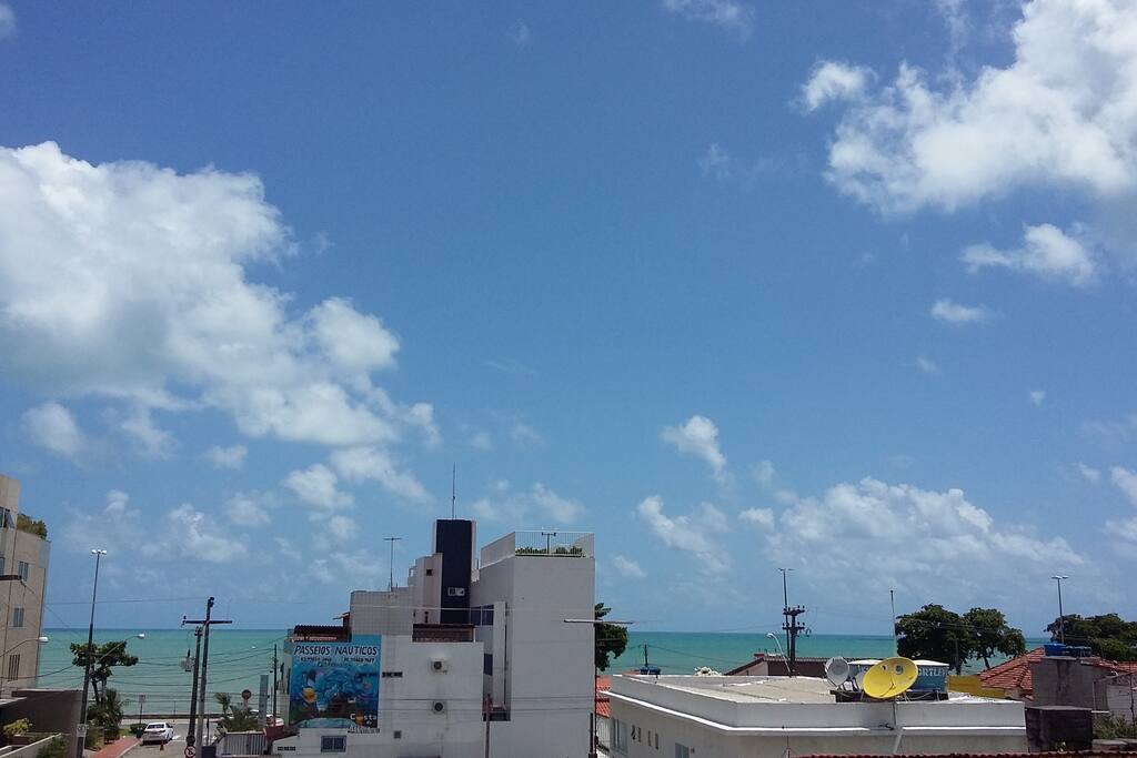 Vista da janela do quarto