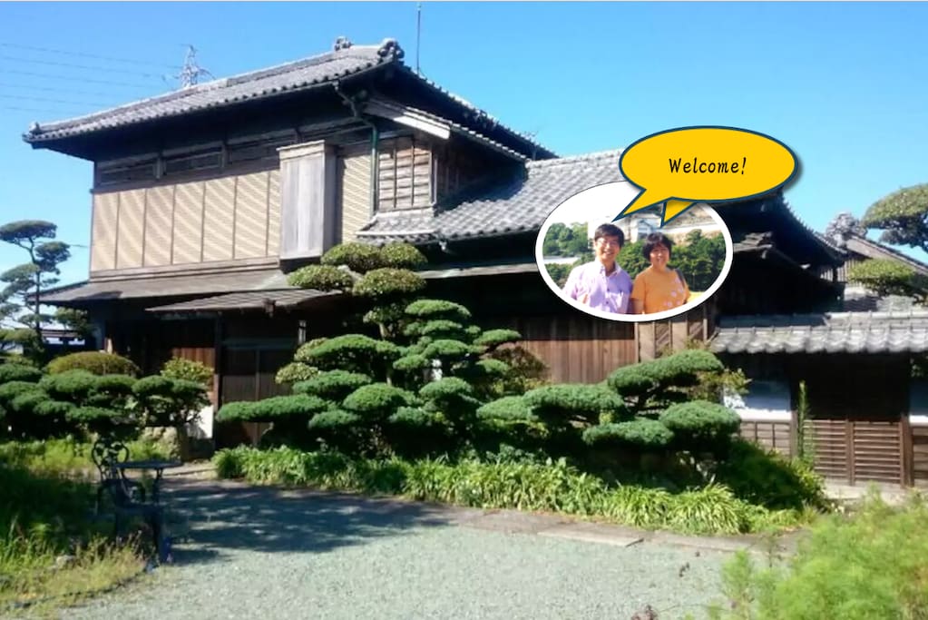 98-year-old all-Hinoki Traditional Japanese house. 築98年総檜伝統的日本建築のゲストハウスです。