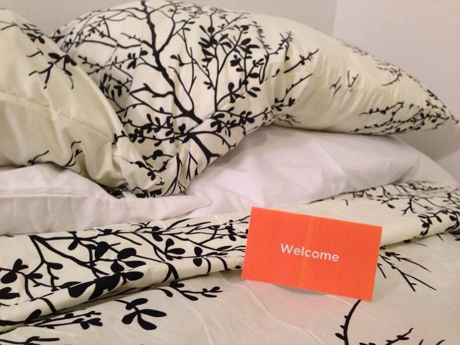 Welcome to our home. We expect you will have a lovely stay.