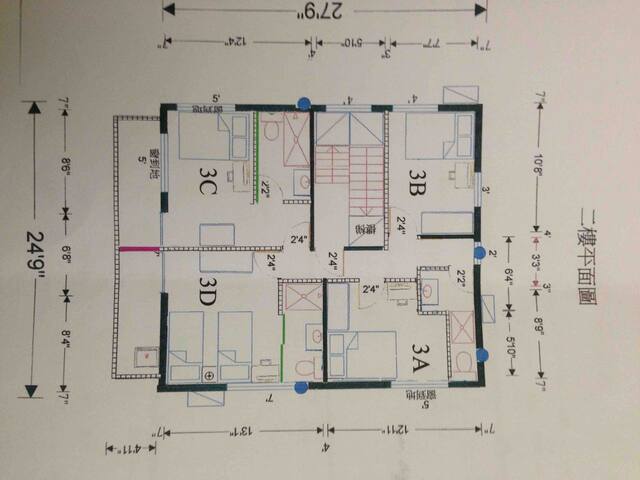 東涌村屋三樓四房 （不是全幢）4 bedrooms on 2nd floor gallery image 4