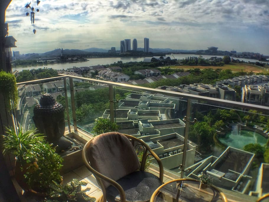 VIEW FROM BALCONY