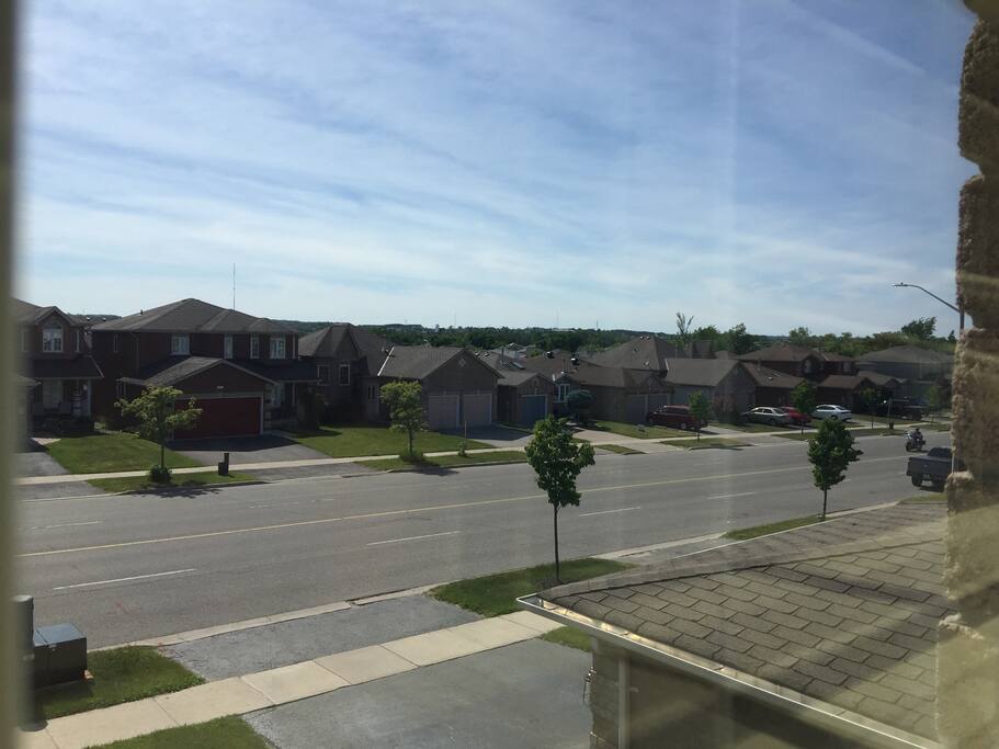 View from the bedroom.