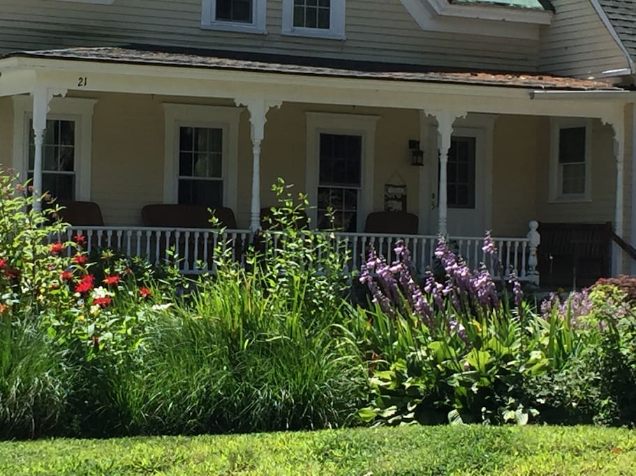 The front porch
