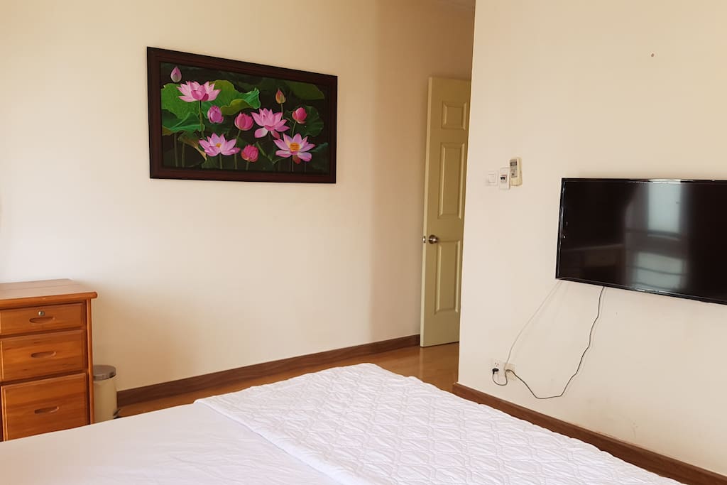Fully equipped with cable tv and high speed internet