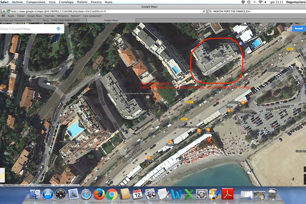 where the house is located