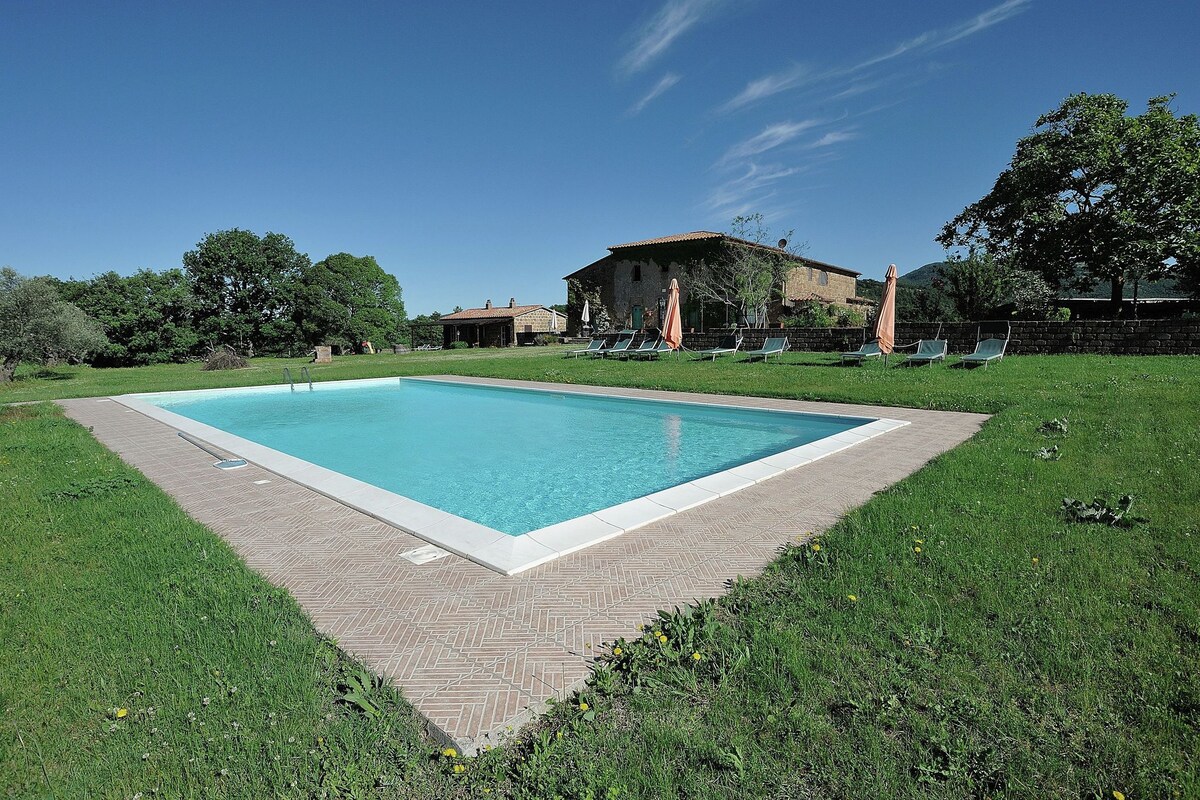 Popular Airbnb listing: Unique Sorano Stay with Pool in Sorano