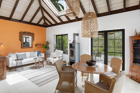 Propiedad de Airbnb exitosa: Casa Lila, the sunny house with great seaview en Tijarafe