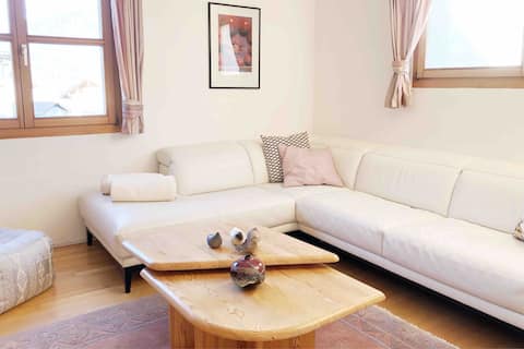 Charming apartment in Silvaplana + warm parking