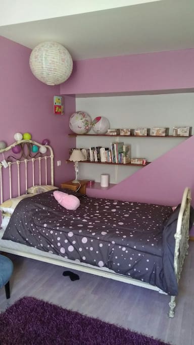 Chambre pour 1, 2 ou 3 enfants.