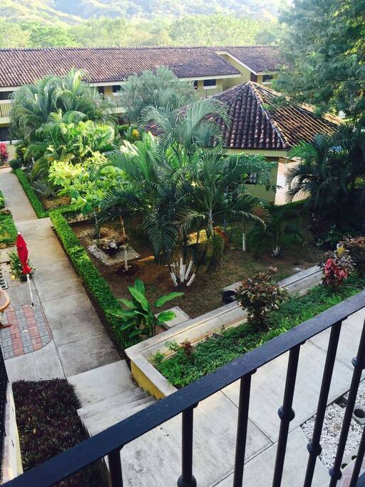 Balcony view from Condo unit.