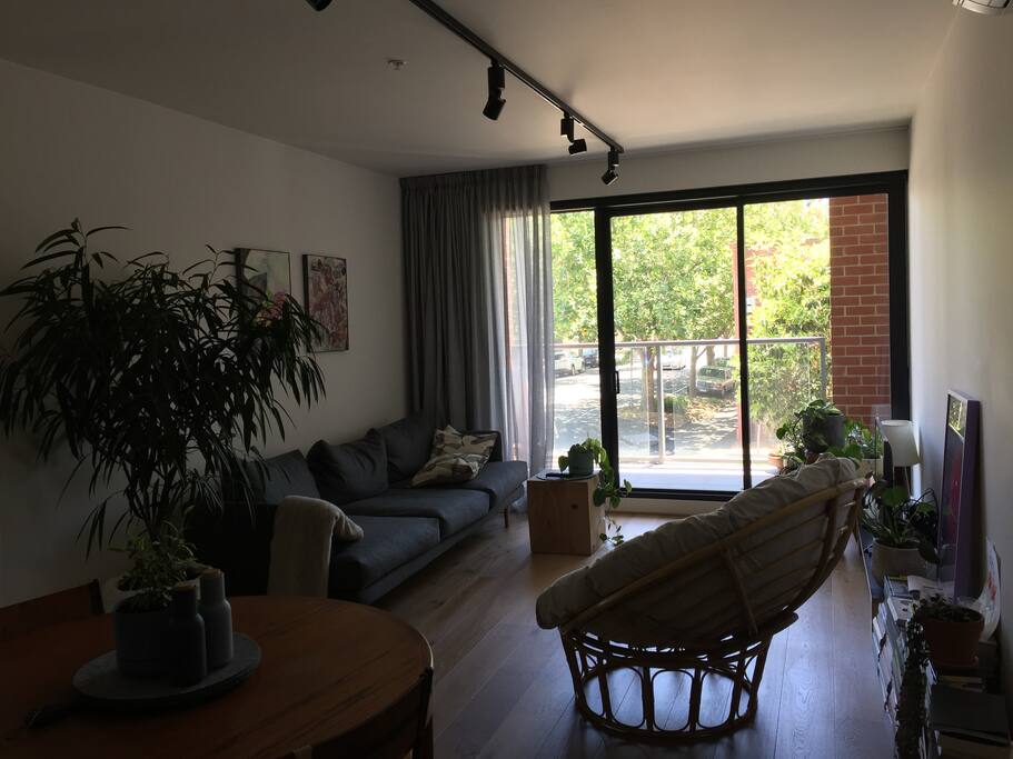 Living space looking onto Turner St.