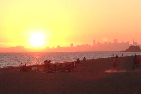 Beach Getaway with Bay View from Bed