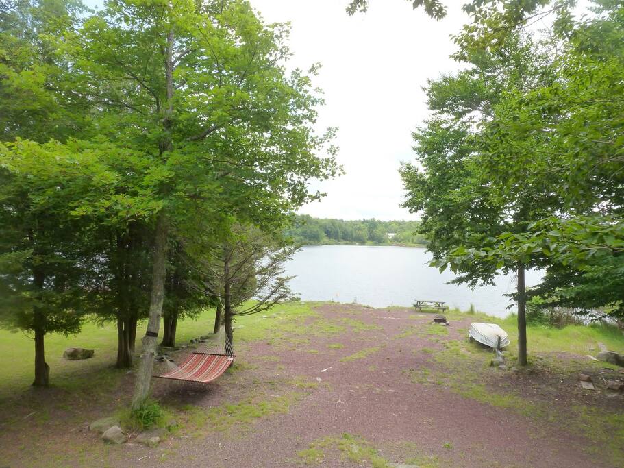 View from the deck