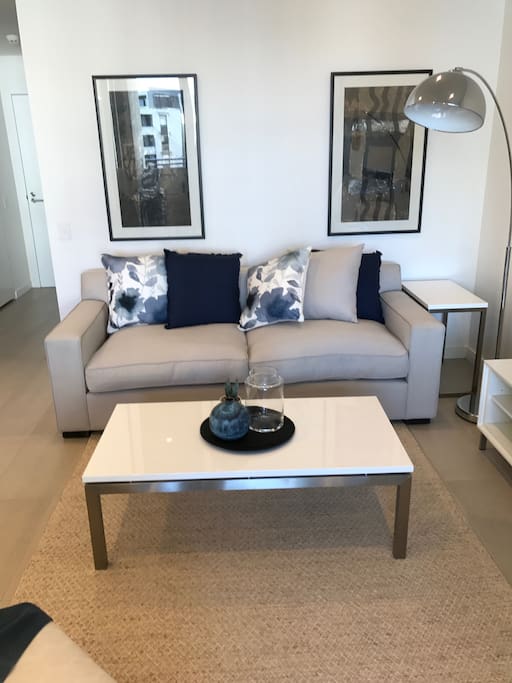 Comfortable new sofa