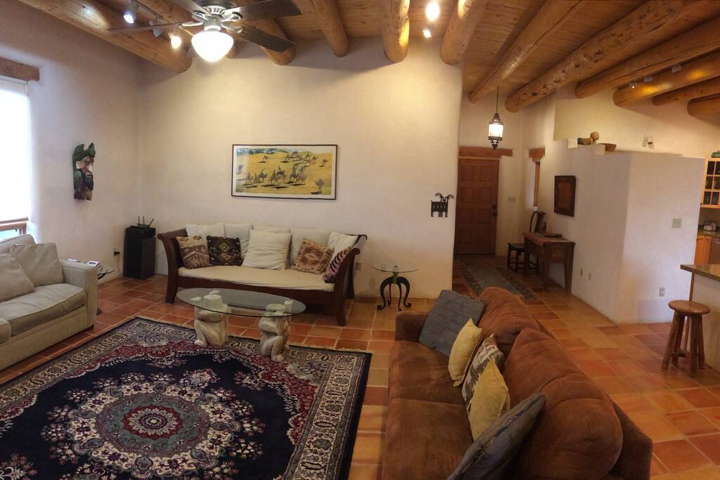 Half of living room
