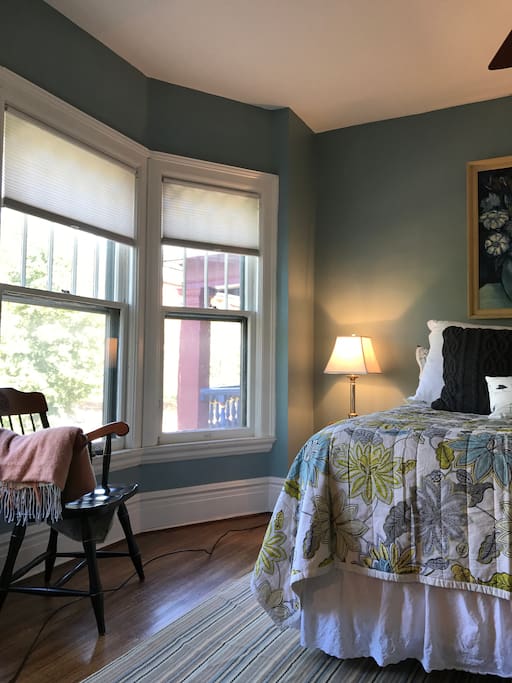 Front bedroom receives beautiful light