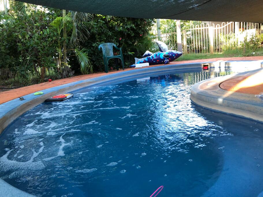 Crispy underground pool