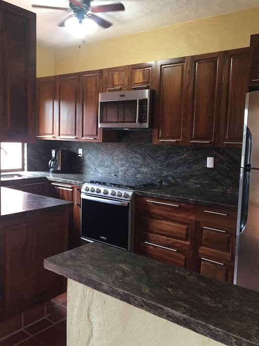 Brand New Kithen and granite counter tops. New appliances. Everything you should need
