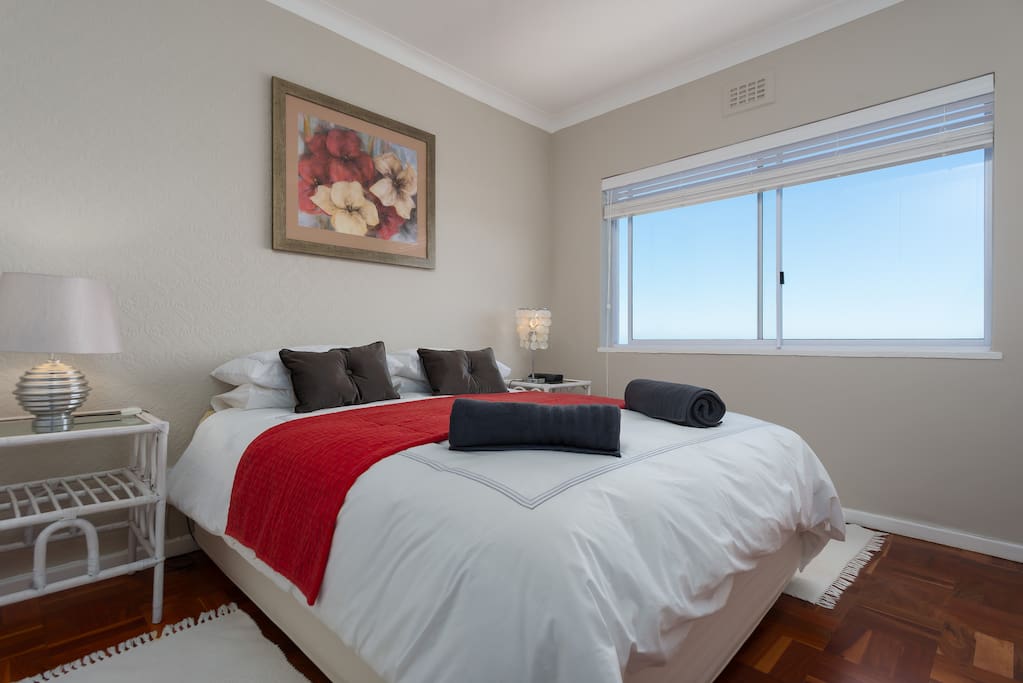 Spacious Bedroom with Comfy Queen Bed