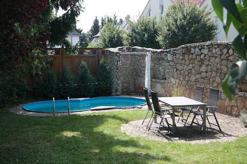 Great apartment in Mz-Laubenheim, bus/train close