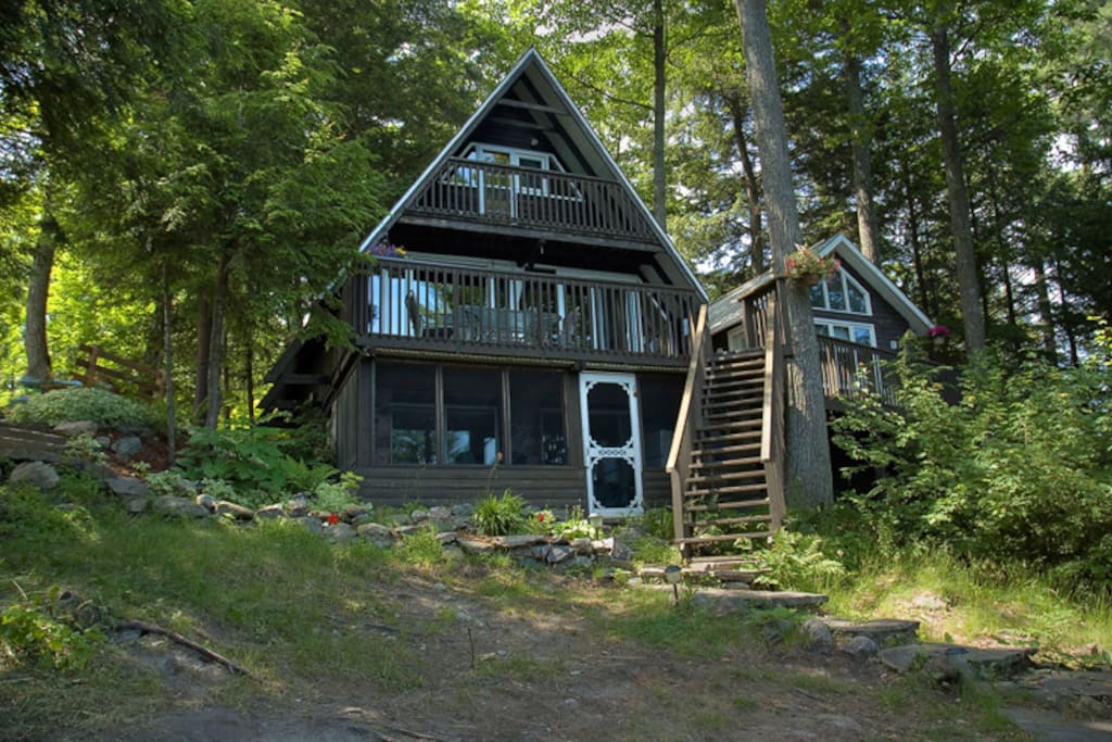 Cottage from the lake
