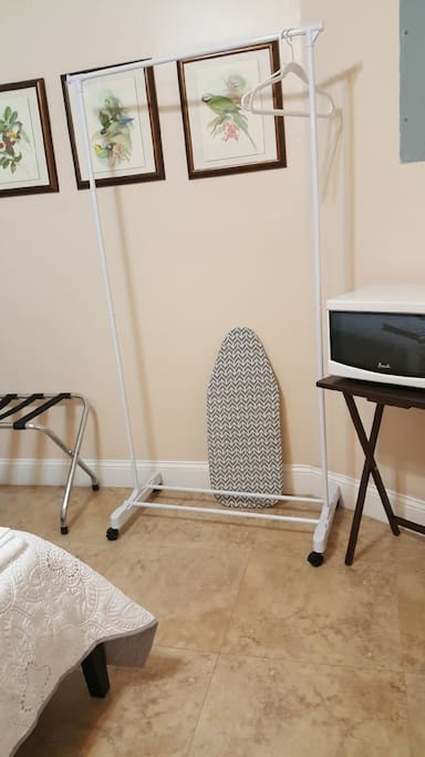 In-room amenities for your convenience.